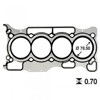 Junta Do Cabeçote Para Nissan Bluebird Sylphy Livina March Micra Note Qashqai Tiida Versa - 1.6 - Hr16de 16v