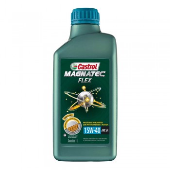 Castrol Magnatec API SN 15W-40, proteção instantânea desde a partida!